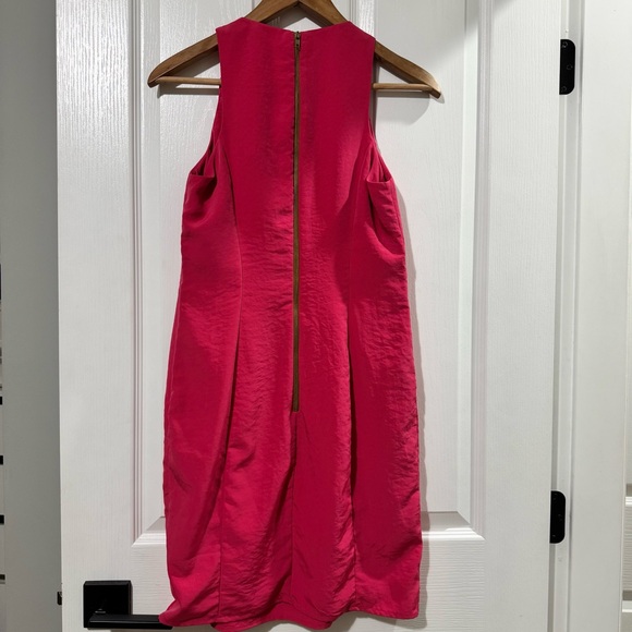 Sachin + Babi Bright Pink & Mustard Yellow Mini Dress Size 4 - Picture 2 of 8